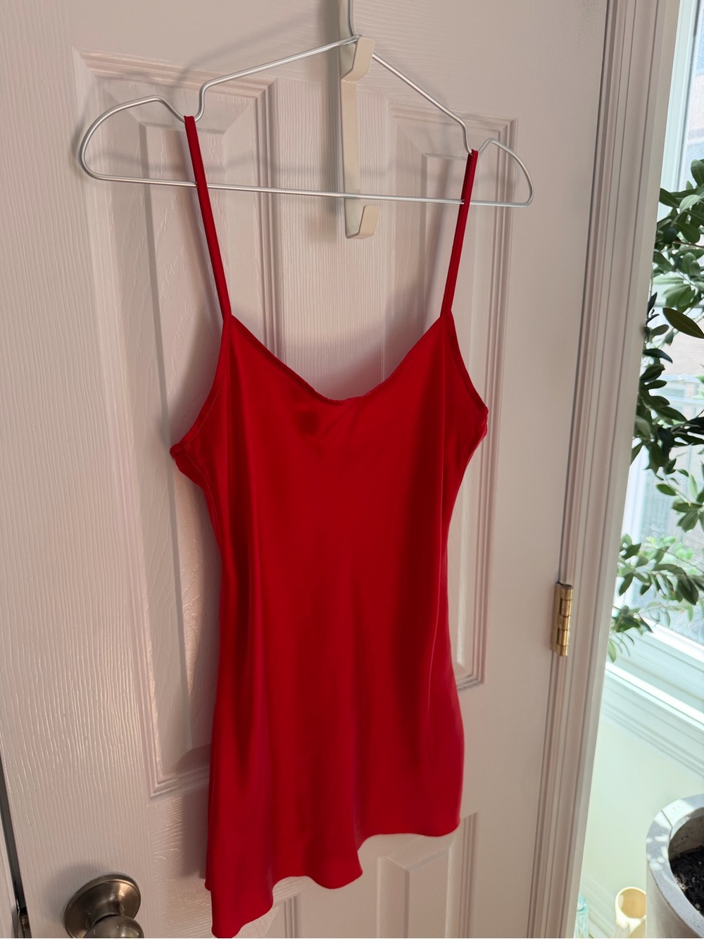 Jucca Red Silk Tank Tank Size Small